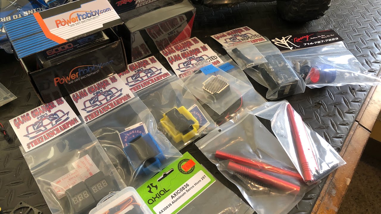 Traxxas Sledge Build Parts Showing Up & GCRC New Products you must see