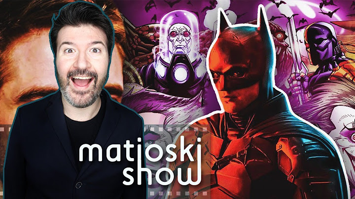 The Batman 2 E' Ufficiale! Alla Faccia Del Flop! - Matioski Show