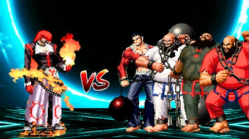 KOF Memorial - Destructive God Iori vs Chang Koheman Team