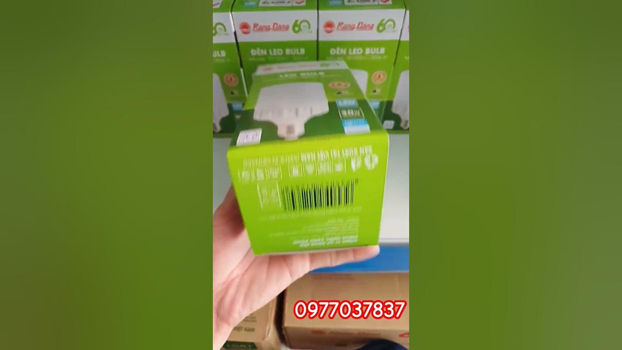Đèn Led Bulb Trụ Rạng Đông, Model: TR100N1/30W.H, 1 màu, đuôi E27, ánh sáng trắng 6500k