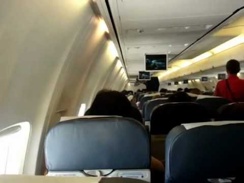 Cabine View Malaysia Airlines Boeing 737 800 Economy Class Inflight Youtube
