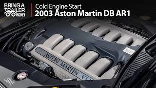 2003 Aston Martin DB AR1 Cold Start | Bring a Trailer