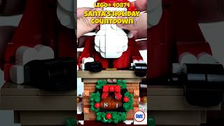 60 second build: LEGO 40874 Santa's Holiday Countdown #LEGO #RLFM #Xmas #santa #review #40874