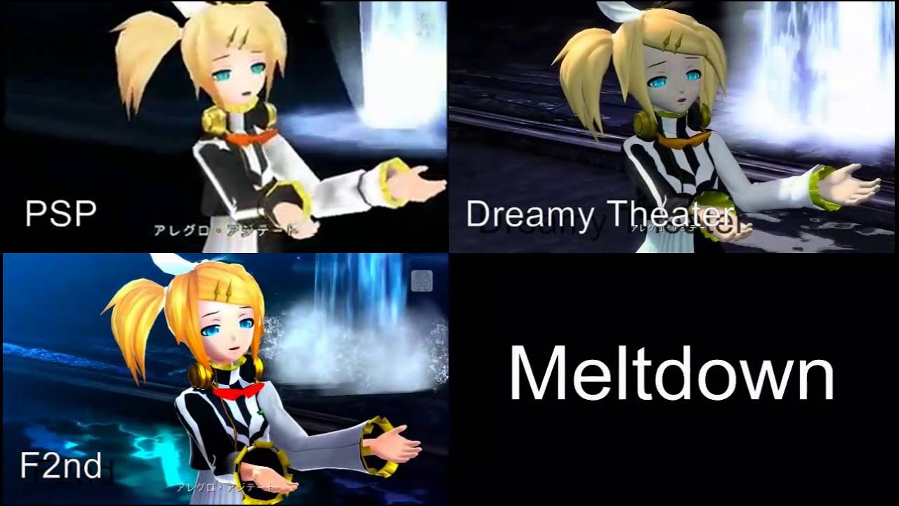 Meltdown Project Diva F2nd PV Comparison