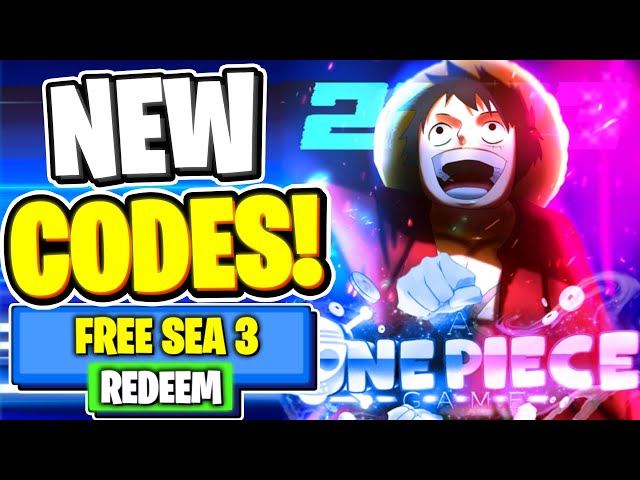 Roblox : Code [🎄+ 🎊] A 0ne Piece Game décembre 2023 - Alucare