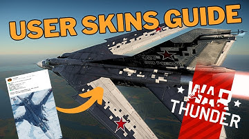 War Thunder User Skins Tutorial
