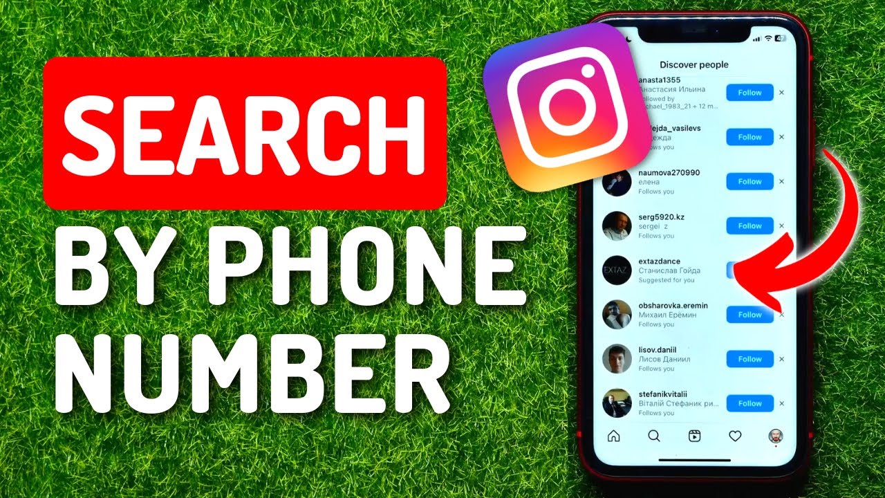 How to Search People on Instagram by Phone Number - YouTube