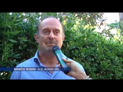 Inaugurazione opera d'arte alla Busini srl
