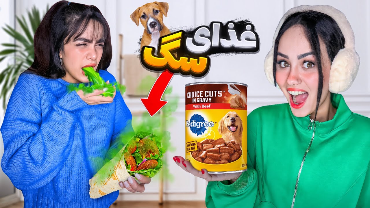 به مریم غذای سگ دادم🤮(عذاب وجدان گرفتم)😱