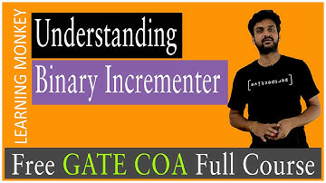 Understanding Binary Incrementer || Lesson 7 || Computer Organization || Learning Monkey ||