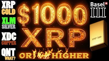 💰$1.000 XRP of hoger dankzij het regelgevingskader van Basel III