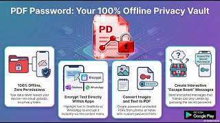 STOP Uploading Your Private PDFs! 🛑 100% Offline Encryption & Text Vault screenshot 3