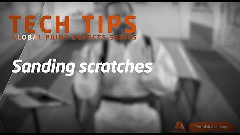 Tech Tip Ep. 22: Sanding Scratches