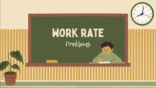 How to Solve Work Rate Problems | Engineering Math Tutorial