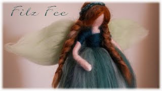 Fee aus Filzwolle * DIY * Needle Felted Fairy