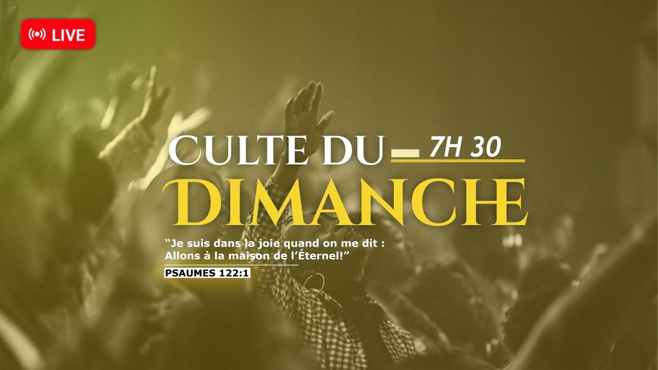 Assemblée de  jardine , Culte du Dimanche 22 Fevrier  2026