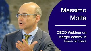Massimo Motta on merger control in times of crisis