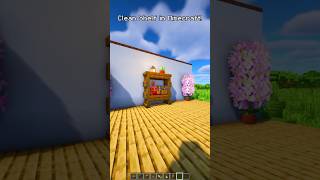 Clean Shelf in Minecraft! 📚✨ Easy Build  #minecraft #minecraftbuilding