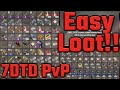 7 Days to Die A18 PvP - 2 Easy Loot Raids!