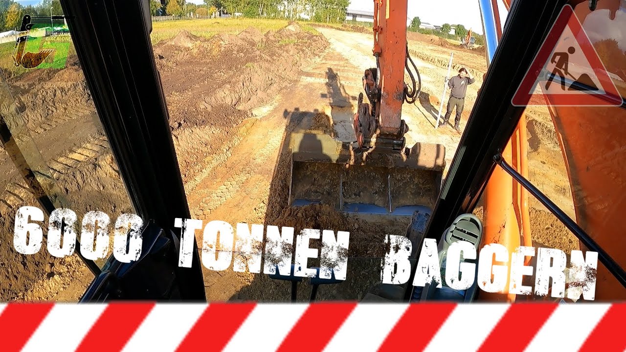 400.000€ Maschinen auf der XXL Baustelle | Der Macker mit dem Bagger