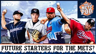Breaking down Blade Tidwell, Christian Scott, and more Mets pitching prospects | The Mets Pod | SNY