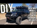 Diy driveway built overland 4runner used for months long cross country adventure