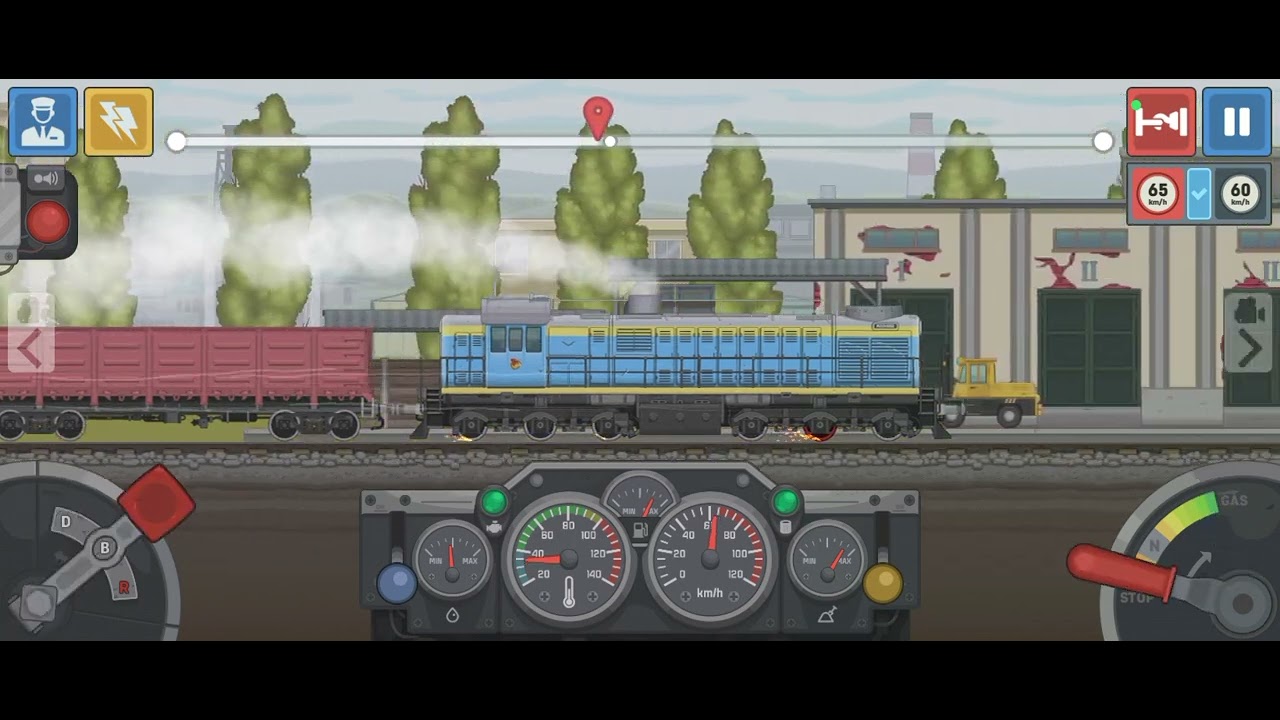 Playing trainsimulator  ferrovia 2d 