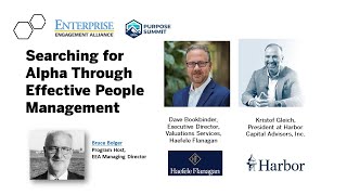 The Alpha of People: Kristof Gleich, President, Harbor Capital; Dave Bookbinder, Valuation Expert