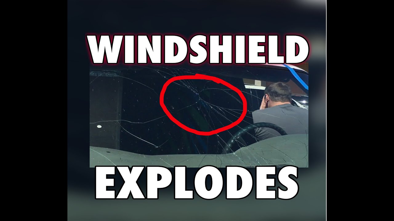 Stereo breaks WINDSHIELD 🎥 YouTube