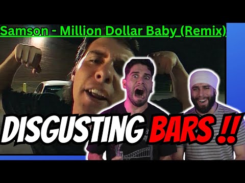Samson - Million Dollar Baby (Remix) FIRST TIME REACTION !! HOLY SH#T This Guy CAN RAP !!