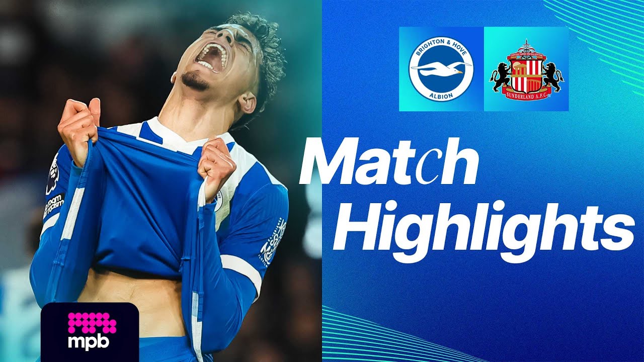 HIGHLIGHTS | Brighton v Sunderland | Premier League - YouTube