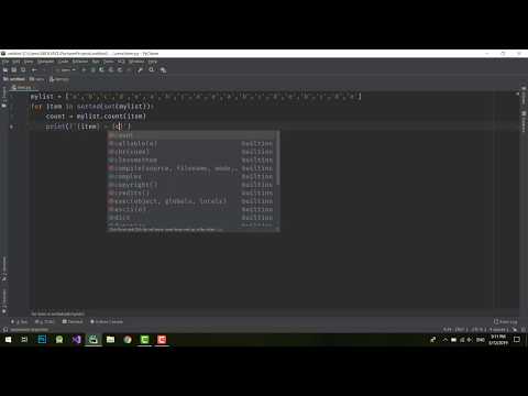 Python Count list items
