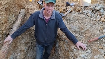 Quartz Gold Mining Part 5 - Gold a Frog and a lot of Hard Work