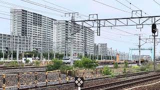 EF66 126号機[吹]牽引　高速貨物列車