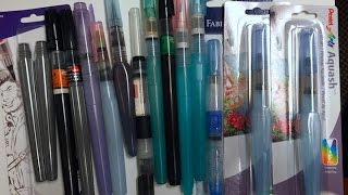Water Brushes And Ink Brushes Demonstration News