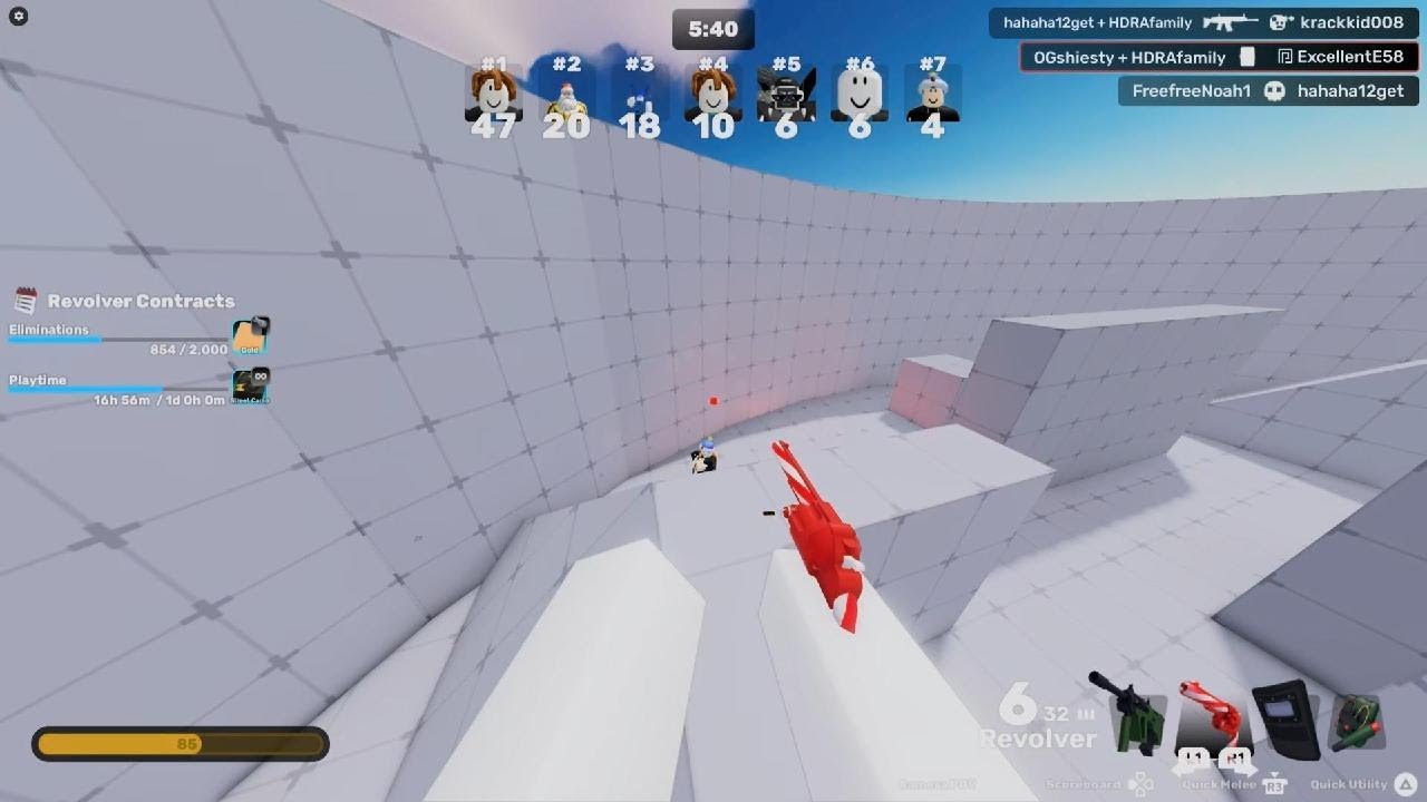 Hacker Rivals Flying I killed aimbot and flying hacker in rivals - YouTube