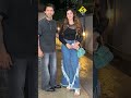 NUPUR SANON AND STEBIN BEN SPOTTED AT BANDRA #nupursanon