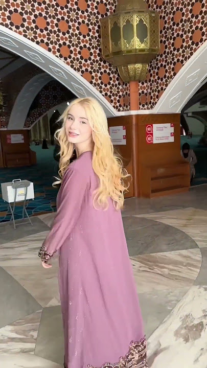 Masjid aljabbar paling indah di jawa barat🥰bule barbie suka bgt