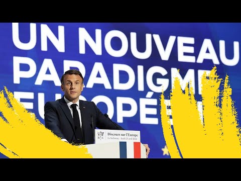 MACRON akubali ULAYA inaweza KUFA, aitaka iache kuitegemea MAREKANI, hotuba yake NZITO yatikisa EU!