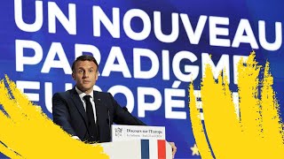 MACRON akubali ULAYA inaweza KUFA, aitaka iache kuitegemea MAREKANI, hotuba yake NZITO yatikisa EU!