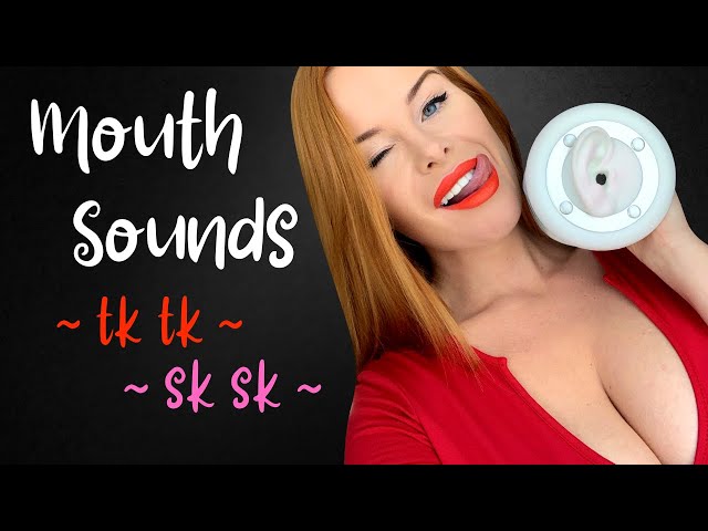 ASMR ❤️ Mouth Sounds, Kissing, Tk-Tk Sk-Sk  💋👅