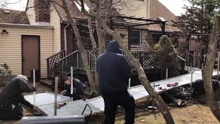 Aluminum Ramp Installation