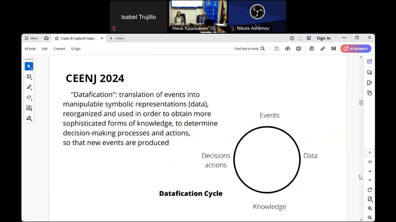 CEENJ 2024 - day 2, session 1: Law–Technology