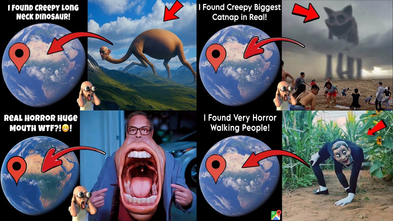 🔥TOP 4 Viral Creepy Videos in 2025 !