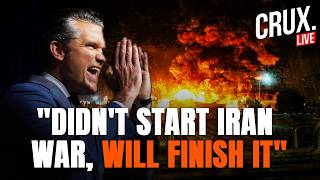 LIVE | Hegseth Says Iran War Is "Not Endless", Declares US "Will Fight To Win" | Khamenei | Israel