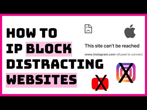 How to Block Websites on Mac/Linux (Easy Website blocking tutorial) Instagram, Youtube.