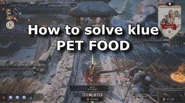 MK1 Invasions - How to solve klue PET FOOD in Rampart mesa (Season of Reptile)