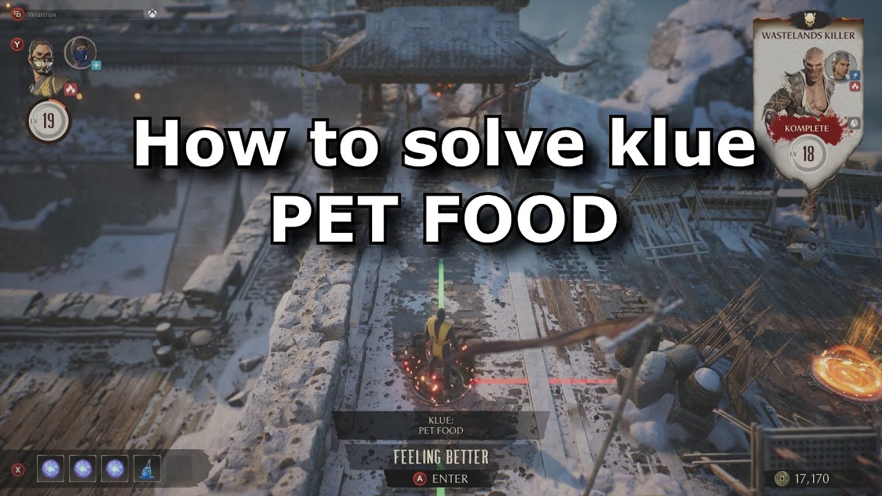 MK1 Invasions — Как решить загадку «Корм для животных» в Рампарт-Меса (Сезон рептилий)