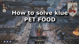 MK1 Invasions - How to solve klue PET FOOD in Rampart mesa (Season of Reptile)