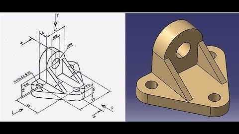 Catia V5 Tutorial For Beginners_Sketcher& Part Design Basics _Stiffener